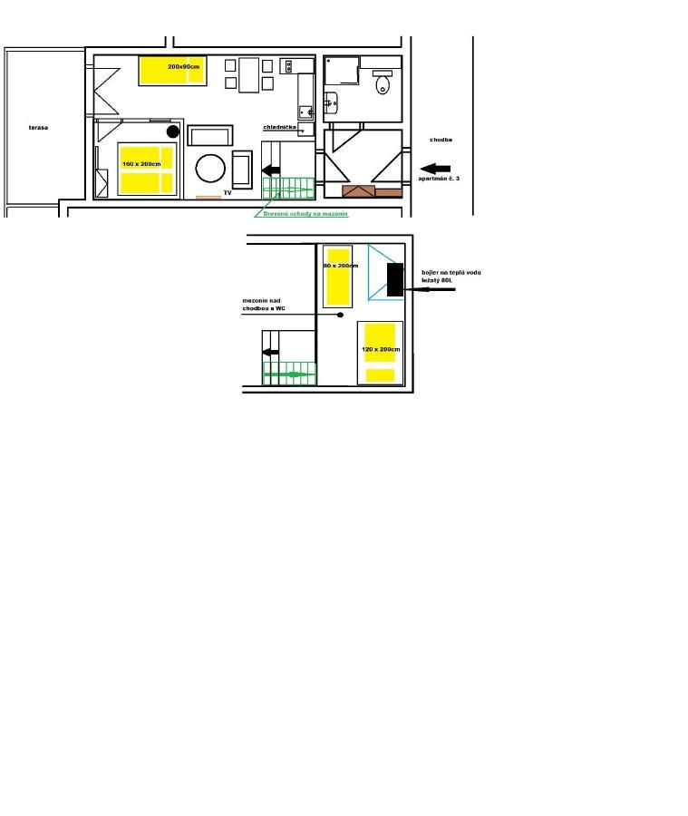 Apartman & Studio Tyrkys Spiezovec Donovaly Buitenkant foto